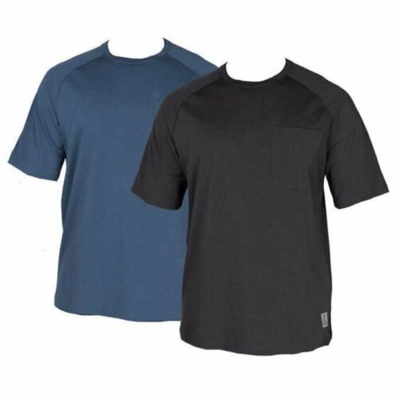 NWT Rugged Elements Mens 2 PACK Heavyweight Work Tees NEW - Picture 3 of 6